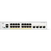 Slēdzis Cisco Catalyst 1300 16-Port Ge. Poe. 4X10G Sf.p Atstrādāts Switch Remanufactured