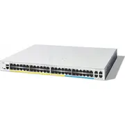 Slēdzis Cisco Catalyst 1300-48Mgp-4X L3 pārvaldīts Ethernet Sfp  statīvs montierbar  Poe Switch managed Gigabit Sfp an Rack montierbar
