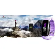 Smartband Giewont Gw200-8 melns Czarny