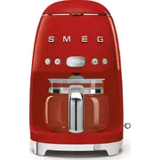 Smeg Dcf02Rdeu sarkanās pilienveida kafijas automāts Ekspres przelewowy Czerwony