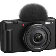Sony Zv-1F digitālā kamera melna Aparat cyfrowy czarny