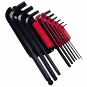 Stanley sešstūra atslēgu Komplekts hex tips L. 1.5-10 mm ar bumbu 69-256 Zestaw kluczy imbusowych typ 1.5-10Mm 9Szt.