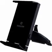 Swissten S-Grip T1-Cd1 universāls automašīnas stiprinājums Cd ierakstītājam planšetdatoriem tālruņiem Gps melns Universal Car Mount for Recorder Tablets Phones Black
