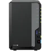 Synology Ds225 /16T Nas serveris ar diskdziņiem kopējo ietilpību 16Tb. Tower 2-Zatokowy serwer zestawie dyskami