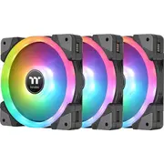 Thermaltake Swafan Ex12 Rgb trīs komplektu ventilators Cl-F143-Pl12Sw-A Wentylator 3-Pack