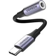 Ugreen Adapter Av161 sudrabs Srebrny