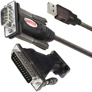 Unitek Usb-A  Rs-232 Usb Kabelis. melns Y105A Kabel Usb Usb-A Czarny