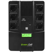 Ups Green Cell Aio 600Va 360W Ups06