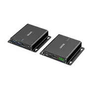 Usb Hub Unitek pagarinātājs 5 Gb/S 100 m caur Ethernet ar centrmezglu Przez hubem