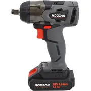 Uzgriežņu uzgriežņu atslēga Hoozar Impact Wrench 1/2 18V 1X2.0Ah 350 N.m. Iw10Bl Klucz udarowy Sourcing