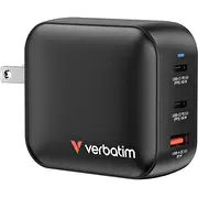 Verbatim Mini Gan Charger 100W Us/Es/Uk Adp 32230 3Port Us/Eu/Uk