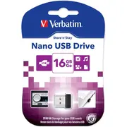 Verbatim Store N Stay Nano pendrive. 16 Gb 97464 Pendrive Nano.