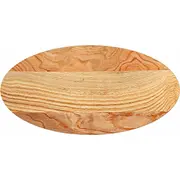 vidaXL Galda virsma Brūna 80X40X2 cm Ozola masīvkoka ovāls Blat do cm. lite drewno owalny