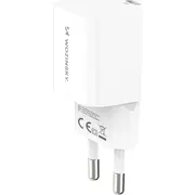Wozinsky Cmwcs Usb-C Pd 20W sienas lādētājs balts Sieciowa