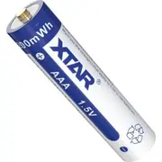 Xtar uzlādējamās baterijas R03 Aaa 1.5V 750Mah Kastē pa 4 ar aizsardzību Akumulatorki box szt. zabezpieczeniem