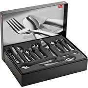 Zwilling 68 daļu matētu galda piederumu komplekts King Zestaw matowych
