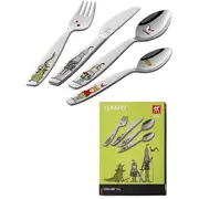 Zwilling Ritter Eckbert Bērnu galda piederumu komplekts. Childrens flatware set. 4-Pcs