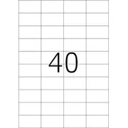 Герма Etiķetes Premium A4. balts. matēts fotopapīrs. 8000 gab 4610 Herma Etykiety papier matowy. szt