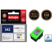 Activejet tinte Ah-342R Aizstājējs Hp 342 C9361Ee Premium 21 ml krāsa Tusz zamiennik kolor