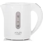 Adler Ad 1371W tējkanna Balta Czajnik