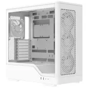 Aerocool D520A datora korpuss. Midi-Tornis. Atx. rūdīts stikls. Rgb balts Obudowa komputerowa. Midi-Tower. Tempered Glass.