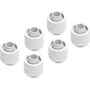 Alphacool Eiszapfen 16/10 mm Anschraubtülle G1/4. 6-Pack balts Weiß