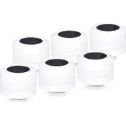 Alphacool Eiszapfen Pro Anschluss cietās caurules stiprinājums G1/4. balts 16Mm Hardtube Fitting 6-Pack weiß