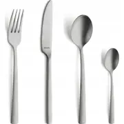 Amefa Manille 9035 16 gab. komplekts vintage kastītē nerūsējošā tērauda akmens mazgāšanas līdzeklis 16-Pc set in box stainless steel-stonewash