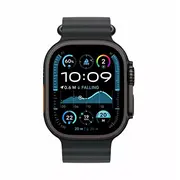 Apple Watch Ultra 3 Gps šūnu 49 mm melns titāna korpuss ar melnā okeāna joslu Cellular 49Mm Black Titanium Case with Ocean Band
