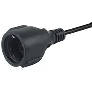 Aprīkojiet Stromkabel Cee 7/7- 7/3 St/Bu Schwarz 10.00M Equip 7/7-Cee schwarz
