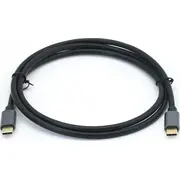 Aprīkot Usb-C  Usb-C Usb Kabelis melns 128353 Kabel Usb Equip Usb-C Czarny