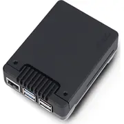Argon40 Argon Neo 5 M.2 Nvme Pcie futrālis Raspberry Pi ar ventilatoru un radiatoru alumīnijs melns Obudowa do wentylatorem radiatorem aluminiowa czarna