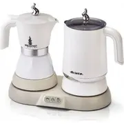 Ariete elektriskā brokastu stacijas kafijas automāts ar 4 tasēm tējkannu 12200 Kawiarka elektryczna Breakfast Station czajnikiem