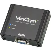 Av Aten Dvi-D  D-Sub Vga adapteris. melns Vc160Aatg Adapter Dvi-D czarny