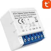 Avatto Smart Zigbee padziļināts slēdzis Lzwsm16-W2 bez neitrālas Tuya Inteligentny dopuszkowy Bez Neutralnego
