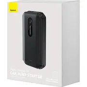 Baseus Powerbank Starteris Super Energy Car Jump Starter. 10000Mah. 1000A. Usb Melns Rozrusznik czarny