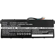 Bateria Microbattery klēpjdatora akumulators Acer Laptop Battery for