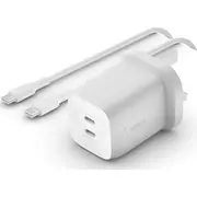 Belkin lādētājs 65W Dual Usb C Gan