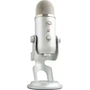 Blue Yeti Usb sudraba mikrofons 988-000238 Mikrofon Silver