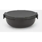 Brabantia Make Take Salāte Bowl 1.3L tumši pelēks 206344 salad bowl Dark Grey