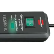 Brennenstuhl Secure-Tec barošanas avota sloksne 6 ligzdas m melni 1159540366 Listwa gniazd czarna