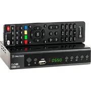 Cabletech Tv uztvērējs Dvb-T/C Hevc H.265 10 bitu Tuner 10Bit
