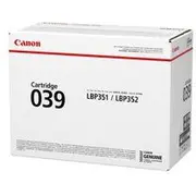 Canon Crg-039 oriģinālais melnais toneris 0287C001 Toner Black