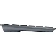 Cherry Kw 7100 Mini Bt tastatūra Universāla Bluetooth Azerty French Blue Klawiatura klawiatura Uniwersalne Francuski Niebieski