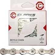 Clarks Shimano Campagnolo Sram Ybn C8 velosipēdu ķēde 8 ātrumi. Cp 1/2 32. 116 posmi. 7.1 mm. ķēdes posms Standarta sudraba krāsa Rowerowy 1/2X3/32. ogniw. 7.1Mm. spinka do Standard srebrny