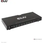 Club 3D Club3D video sadalītājs 18 Hdmi 2.0 4K60Hz Uhd 600Mhz. 8 porti Video splitter