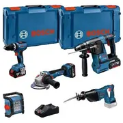 Combi Set 18V GsbGbhGwsGsaGli3X5 Zestaw