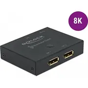 Delock Displayport 1 divvirzienu slēdzis. slēdzis Rdvcdt65 DelockNbspdisplayport Switch bidirectional 8K Hz. switch