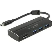 Delock vairāku portu Usb-C adapteris/replicators 63931 Stacja/Replikator Multiport adapter