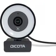 Dicota Webcam Ringlight 5Mp tīmekļa kamera Kamera internetowa